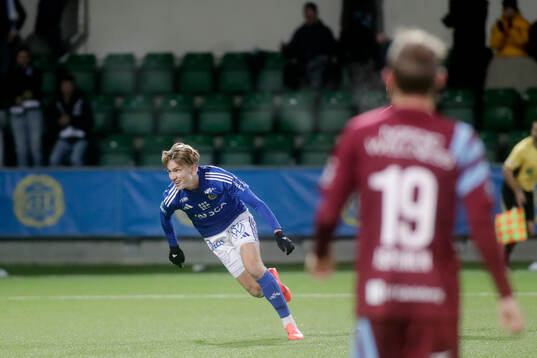 GIF Sundsvalls Marcus Burman jublar