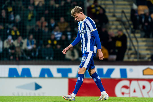 IFK Göteborgs Laurs Skjellerup deppar