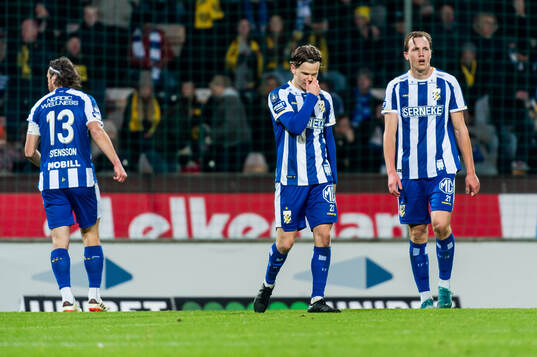 IFK Göteborgs Kolbeinn Thordarson, Gustav Svensson och