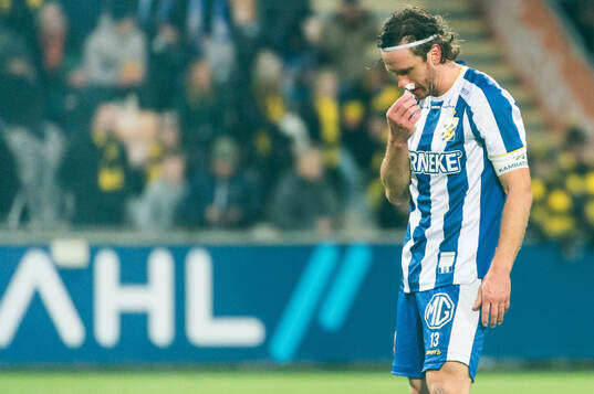 IFK Göteborgs Gustav Svensson deppar