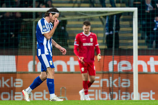 IFK Göteborgs Gustav Svensson deppar