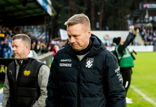 Mjällbys tränare Anders Torstensson och IFK Göteborgs