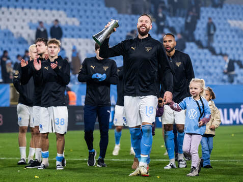 Malmö FFs Pontus Jansson jublar