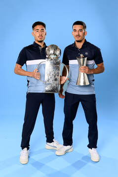 Malmö FFs Adrian Skogmar och Zakaria Loukili