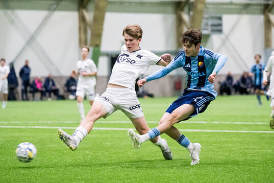 Vikings Eldar Duracak och Djurgårdens Alexander Lindgren