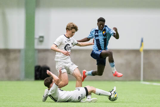 Och under bronsmatchen i Skandinaviska Mästerskapen mellan