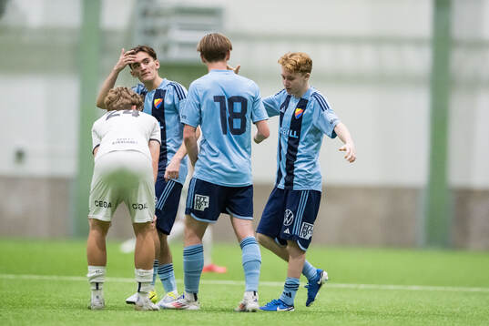 Djurgården spelare jublar