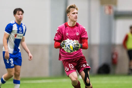Odenses målvakt Tobias Elnegaard