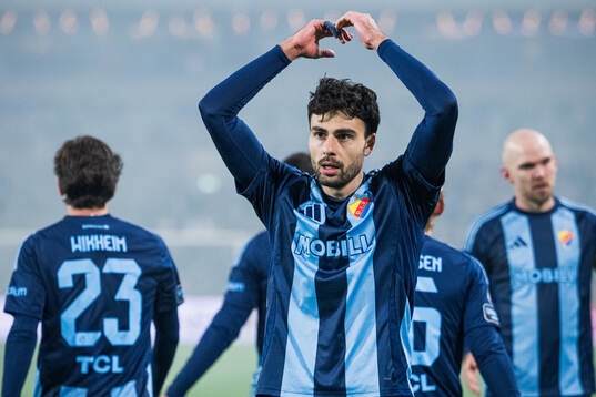 Djurgårdens Deniz Hummet jublar
