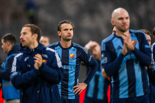 Djurgårdens Albin Ekdal deppar