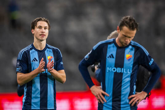 Djurgårdens Miro Tenho tackar publiken