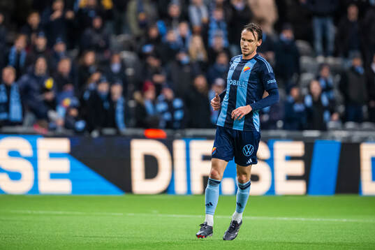 Djurgårdens Albin Ekdal deppar