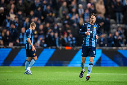 Djurgårdens Albin Ekdal deppar