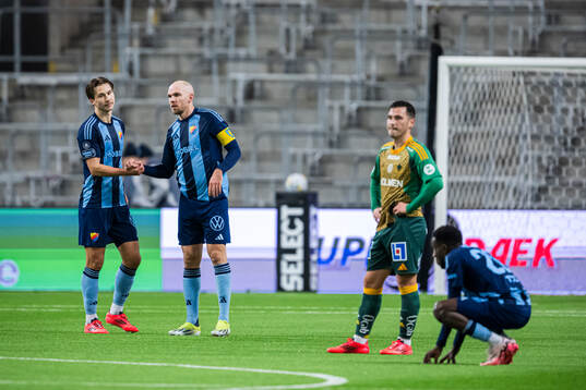 Djurgårdens Miro Tenho och Marcus Danielson