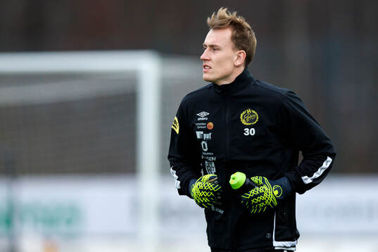 Elfsborgs målvakt Marcus Bundgaard Sörensen