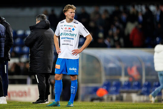Värnamos Joel Voelkerling Persson deppar