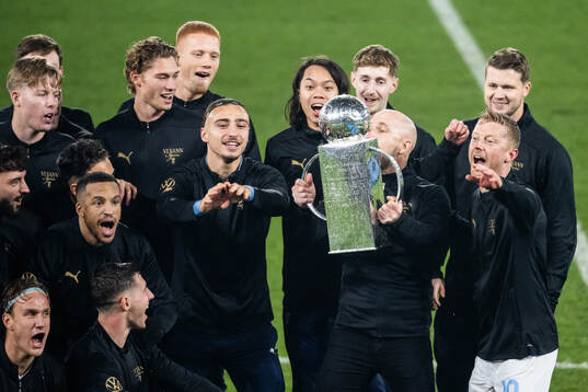 Malmö FFs tränare Henrik Rydström och Anders