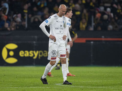 Halmstads Andreas Johansson deppar