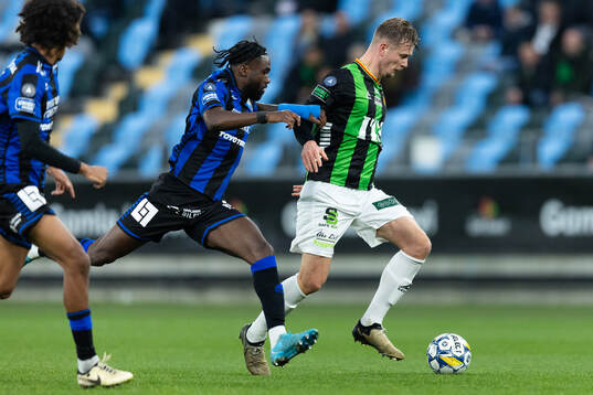 Sirius Patrick Nwadike och GAIS Alexander Ahl Holmström