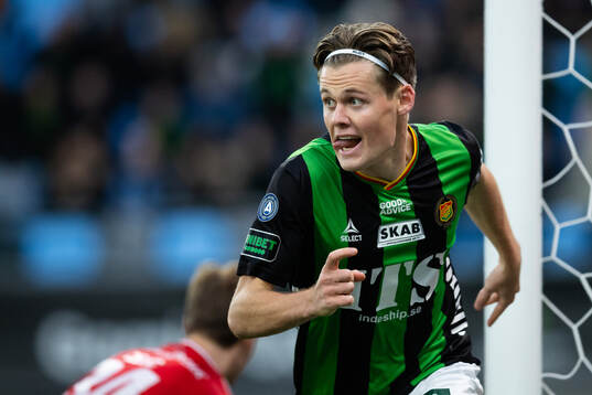 GAIS Axel Henriksson jublar