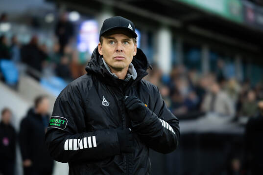 GAIS tränare Fredrik Holmberg