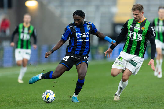 Sirius Patrick Nwadike och GAIS Alexander Ahl Holmström