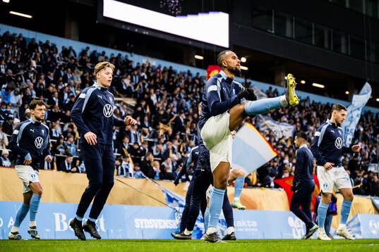 Malmö FFs Nils Zätterström och Isaac Kiese Thelin
