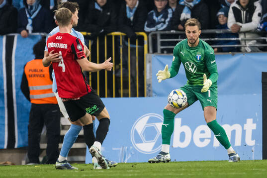 Malmö FFs målvakt Ricardo Friedrich