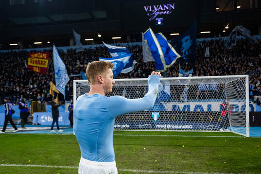 Malmö FFs Anders Christiansen jublar