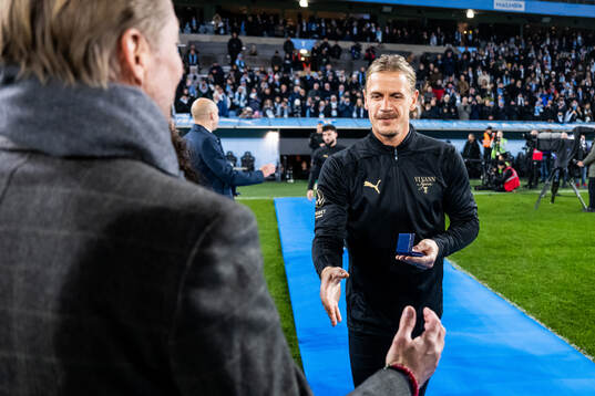 Malmö FFs målvakt Johan Dahlin