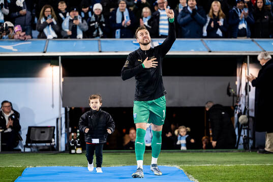 Malmö FFs målvakt Ricardo Friedrich