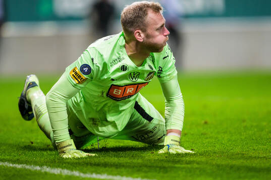 Häckens målvakt Peter Abrahamsson