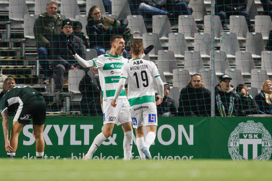 Västerås Viktor Granath jublar