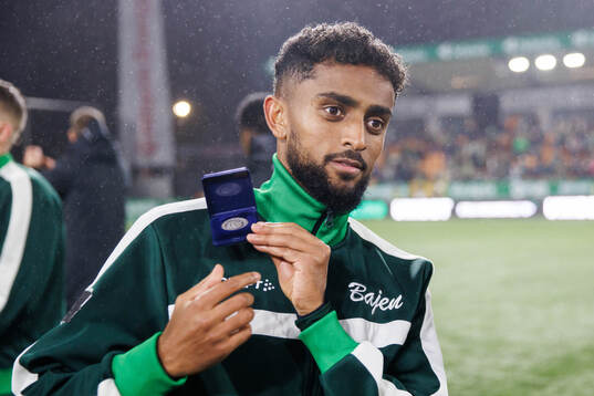 Hammarbys Tesfaldet Tekie med silvermedalj