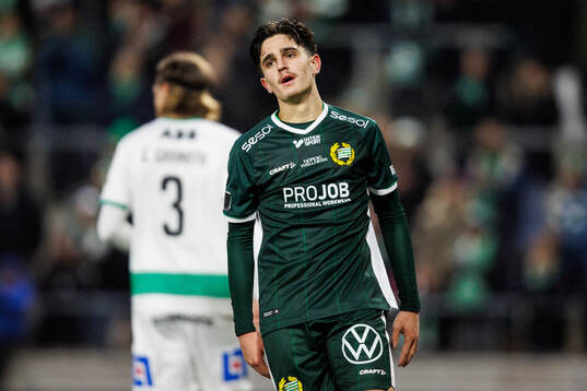 Hammarbys Adrian Lahdo deppar