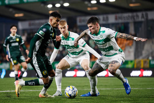 Hammarbys Montader Madjed och Västerås Isak Jönsson