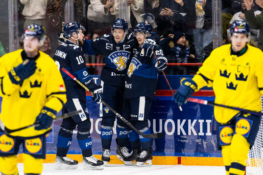 Kristian Vesalainen, Otto Koivula and Sampo Ranta of