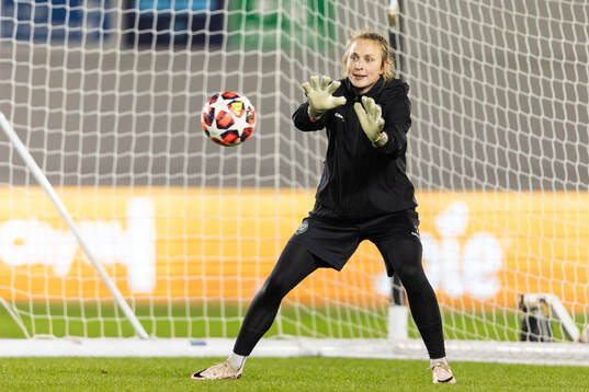 Goalkeeper Anna Tamminen of Hammarby