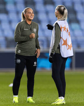 of Hammarby Cathinka Tandberg och Ellen Wangerheim