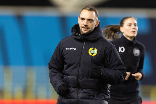 Physical trainer Sebastian Larsson of Hammarby