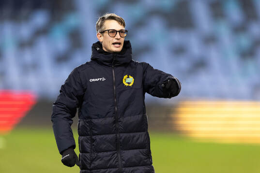 Assistant coach Viktor Blom of Hammarby