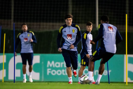 Victor Nilsson Lindelöf of the Swedish men's football