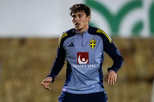 Victor Nilsson Lindelöf of the Swedish men's football