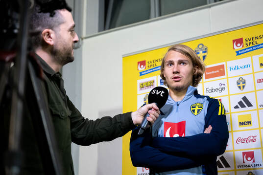 Sebastian Nanasi of the Swedish men's football national