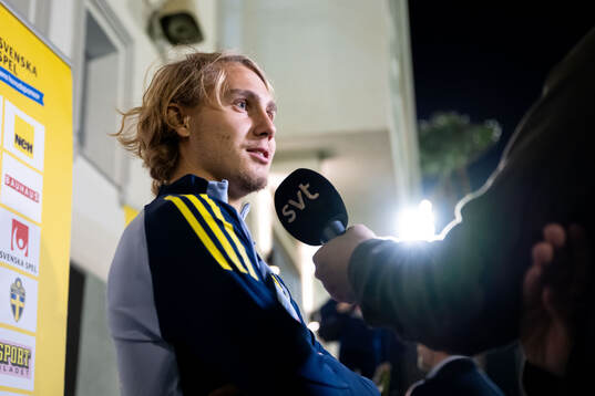 Sebastian Nanasi of the Swedish men's football national
