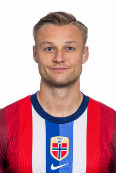 Stian Gregersen of the Norwegian national football team