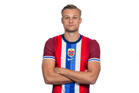 Stian Gregersen of the Norwegian national football team