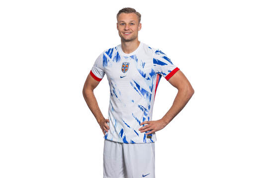 Stian Gregersen of the Norwegian national football team