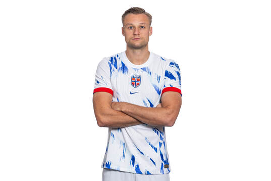 Stian Gregersen of the Norwegian national football team