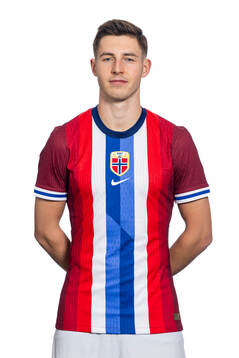 Lasse Berg Johnsen of the Norwegian national football team
